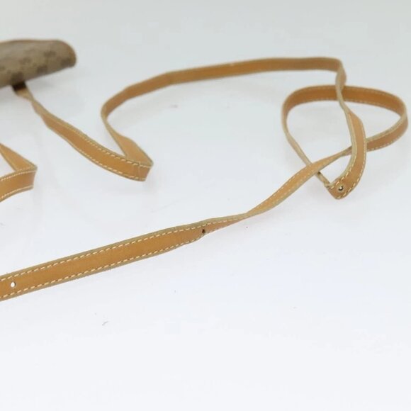 GUCCI Micro GG Supreme Shoulder Bag PVC Beige Gold - Picture 7 of 16